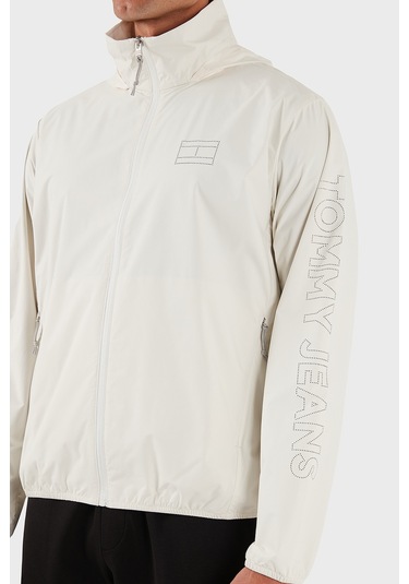 Tommy Jeans Erkek Ceket Dm0dm21680 Ybh Beyaz Beyaz