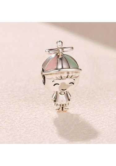Fubena Erkek Çocuk Charm Gümüş