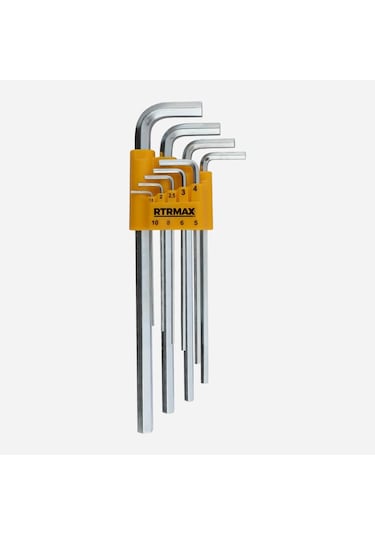 Rh03852 Hex Uzun Allen Anahtar Takımı - 9 Parça