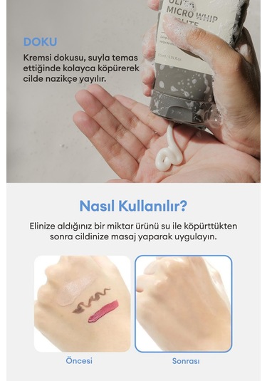 Hassas Temizlik Sunan Yıkama Köpüğü Kundal Ultra Micro Whip Perlite Cleansing Foam 175ml