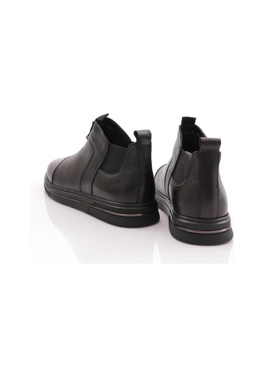 Dgn 20015 Erkek Yani Lastikli Klasik Bot Siyah Benfica