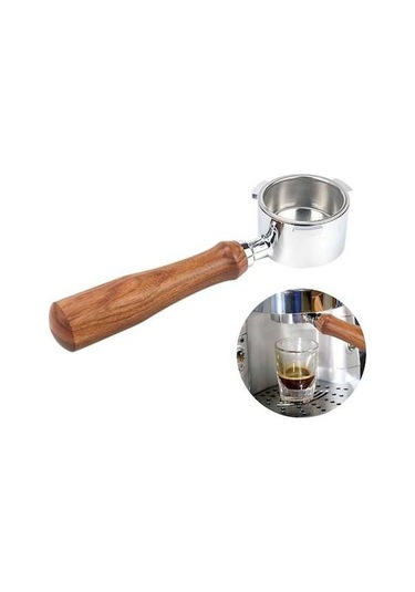 Bloomnest De'longhi Ec680 Ec685 Kahve Makinesi Filtre Sepeti, 51mm Paslanmaz Çelik Portafiltre Ahşap Saplı