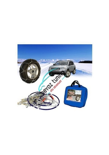 Araç Kar Patinaj Zinciri 4X4-Minibüs 245X65X17