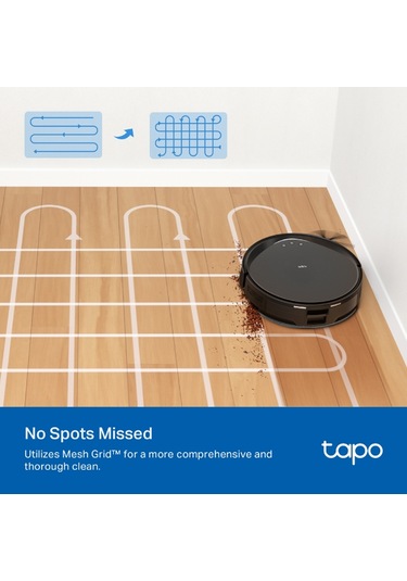 TP-Link Tapo RV20 Max 5300Pa Vakum MagSlim LiDAR Navigasyon Robot Süpürge ve Paspas