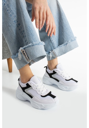 Yüksek Taban Günlük Yürüyüş Spor Ayakkabı Vela Series X210 Siyah