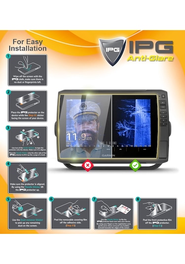 Raymarine Element 12 Hv Chırp Sonar Gps - Ipg Mat Ekran Koruyucu