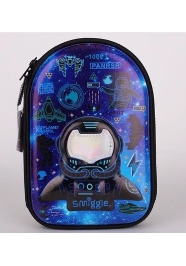 Smiggle Astronot Büyük Boy Kalem Kutusu