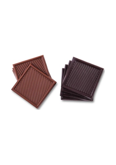 Dark Brown 84 Adet Sargılı Madlen Çikolata Bitter ve Sütlü El Yapımı Gerçek Çikolata