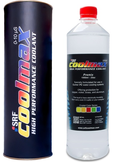 Srf Coolmax Bilgisayar Soğutma Sıvısı 1000ML Kristal Transpar