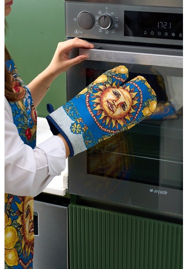 Miss Betty Toscana Mutfak Önlüğü Eldiven