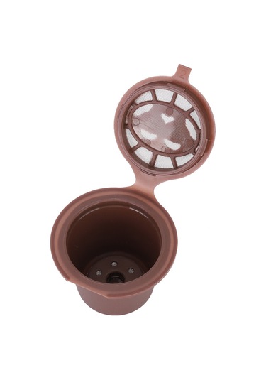 Dofolink Nespresso Makinesi İçin Yeniden Kullanılabilir Kahve Filtresi - 3 Adet Siyah Set Güvenli Pp Malzeme Siyah