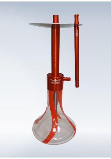 Alfeshisha F1 Siyah Kırmızı Performans Nargile Takımı