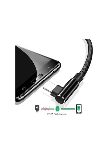 3 Metre Oyuncu Şarj Kablosu Type-c 3a 3m Usb - Type C