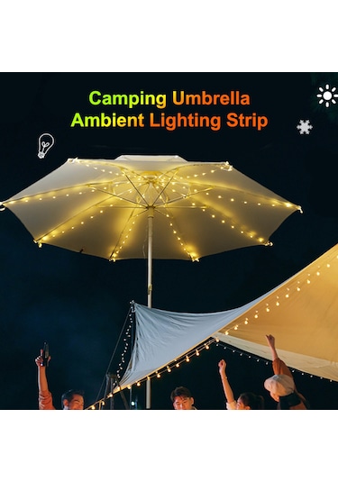 Led Şemsiye Işıkları Led Deri Dize Işıklar Tatil Dekorasyonu Çok Renkli