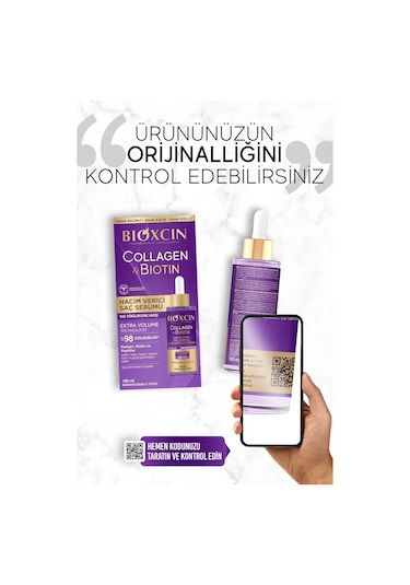 Bioxcin Saç Serum Collagen Biotin 100 Ml 2 Adet