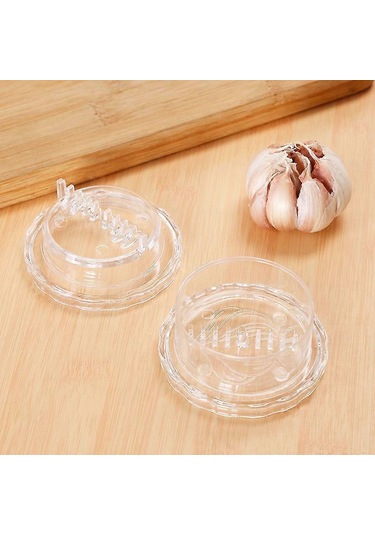 2 Adet Manuel Sarımsak Presi Plastik Sarımsak Büküm Kırıcı Manuel Sarımsak Büküm Doğrayıcı Siyah