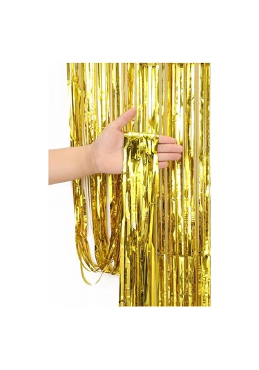 Beysüs Işıltılı Gold Kapı-duvar Püskülü Arka Fon Tüm Yaşlar