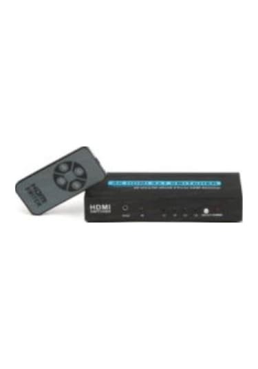 Yediverenbilişim 4 Giriş 1 Çıkışlı Uzaktan Kumandalı 4K Hdmi Switch (Seçici)