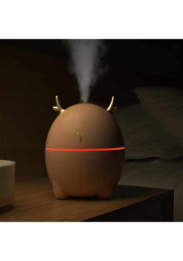 Konesam Ev, Ofis Ve Araç Kullanıma Uygun 200ml Usb Nemlendirici - Otomatik Kapatma Fonksiyonu İle Beyaz Mini Nemleyici