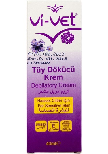ViVet Tüy Dökücü Krem  40 Ml