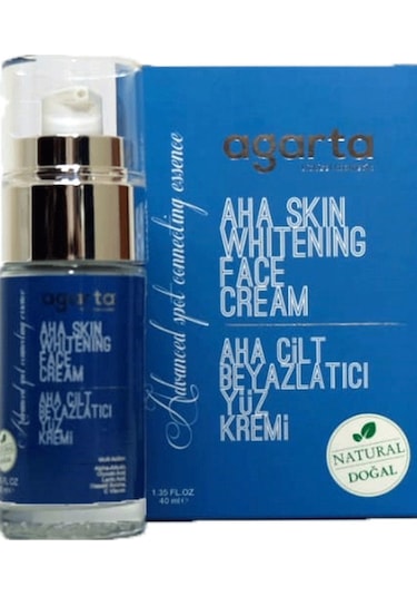 Agarta Doğal Aha Cilt Beyazlatıcı Yüz Kremi 40 ML
