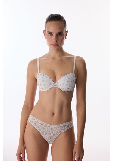 Penti Kırık Beyaz Daylift Floral Sütyen