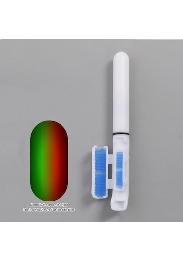Çan İle Süper Parlak Su Geçirmez Pille Çalışan Kompakt Boyutlu Led Işıklı Olta Kamışı Parlayan Çubuk Multicolor