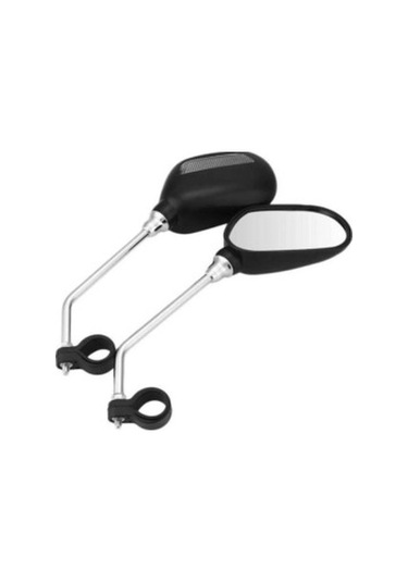 Bisiklet Ve Elektrikli Bisiklet Reflektörlü Ayna Kelepçeli Gidon