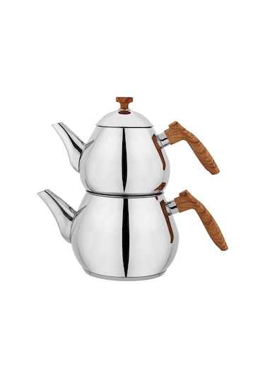 Schafer Tea Chef Küçük Boy Çaydanlık Takımı 4 Parça-kahve Kahverengi