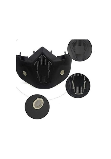 Cross Motosiklet Bisiklet Gözlüğü Açık Kask Maskesi Süngerli Bant Lastikli Jet Maske Sarı Camlı Siyah