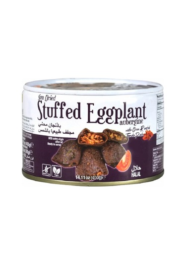 Kuru Patlıcan Dolması Stuffed Eggplant 400 Gr.