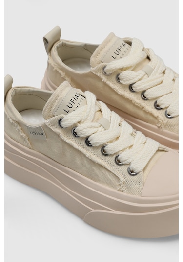 Lufian 121230027 Victoria Kadın Sneaker Ayakkabısı Beyaz Beyaz