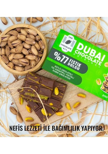 One Chocolate Dubai Çikolatası 200 G