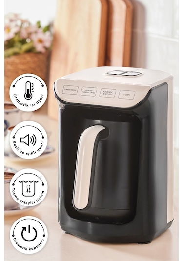 Karaca Hatır 5 Fincan Kapasiteli Közde Türk Kahve Makinesi