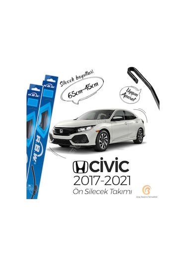 Honda Civic FC5 Muz Silecek Takımı (2017-2021) RBW