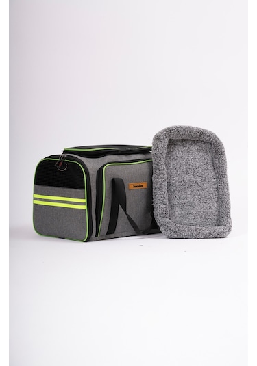 Brave Paws Yıkanabilir Kedi ve Köpek Çantası Hawaii Fileli Kedi Omuz Çantası Model