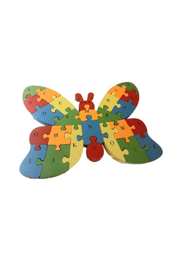 Bak Gel Al Harfleri Ve Sayıları Öğreniyorum Eğitici Kelebek Puzzl