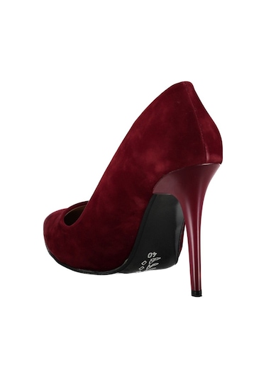 Fox Shoes Bordo Kadın Topuklu Ayakkabı 8922151902