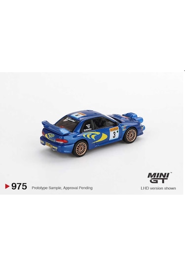 Mini Gt Subaru Impreza Wrc98 1998 Rally Monte-carlo 1/64