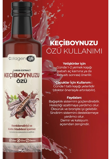 Collagen Life Keçiboynuzu Özü 350 Gr