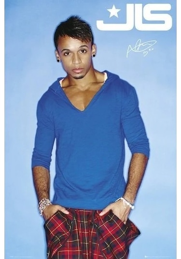 Maxi Poster - Jls Aston Blue