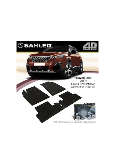 Peugeot 3008 Paspas Sahler 4.5D Havuzlu 2016-  Sonrası