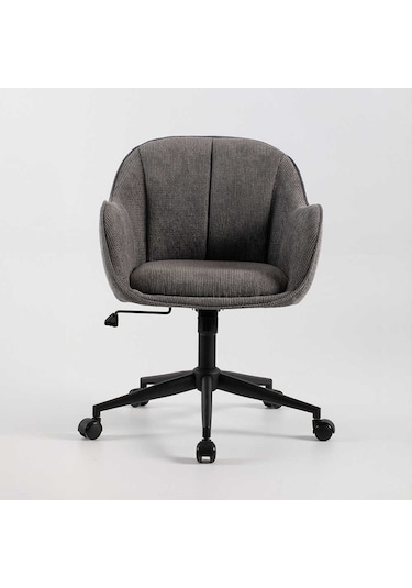 Milano Çalışma Koltuğu - Koyu Vizon 60x80-88x62 Cm Vizon