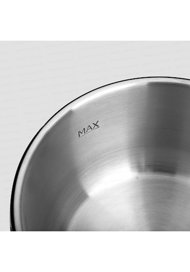 Nehir Silver Matik Paslanmaz Çelik 5 Litre Düdüklü Tencere