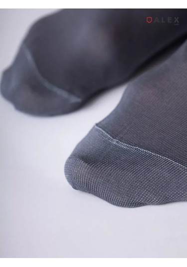 Alex Yvn Çorap Seti Yüksek 2 Çift 413880536 Açık Gri