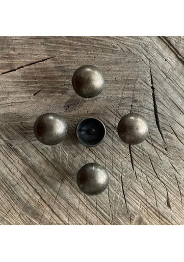 Kabara Raptiye Koltuk Çivisi Renk Antik Bakır Çapı:18 Mm 100adet 18 MM