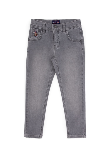 U.s. Polo Assn. Erkek Çocuk Gri Pantolon Jean 50316704-dn0025 Grey