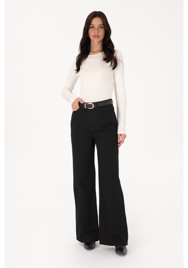 U.s. Polo Assn. Kadın Siyah Pantolon Jean 50316781-dn0027 Black