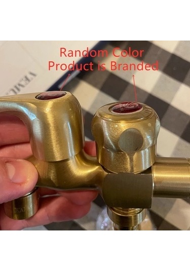 Joyhub Mingjin Shop2 B Tarzı Yüksek Li Pirinç Çift Kullanımlı Çamaşır Makinesi Musluk Banyo Köşe Musluk Dokunun Bahçe Dış Mekan Mikser Fuz3eı Beyaz