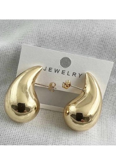 Gold Damla Küpe Altın